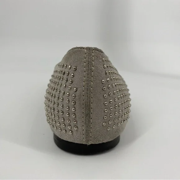Balenciaga y2k Gray Studded Ballet Flats - Picture 7 of 16